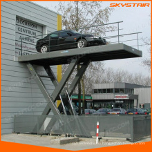 electric scissor lift for car parking